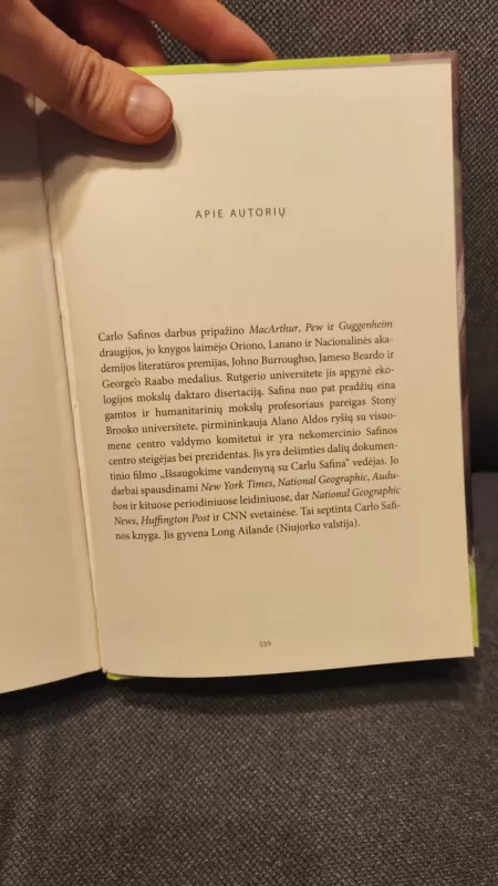 Anapus žodžių. Ką galvoja ir jaučia gyvūnai - Carl Safina, knyga 6