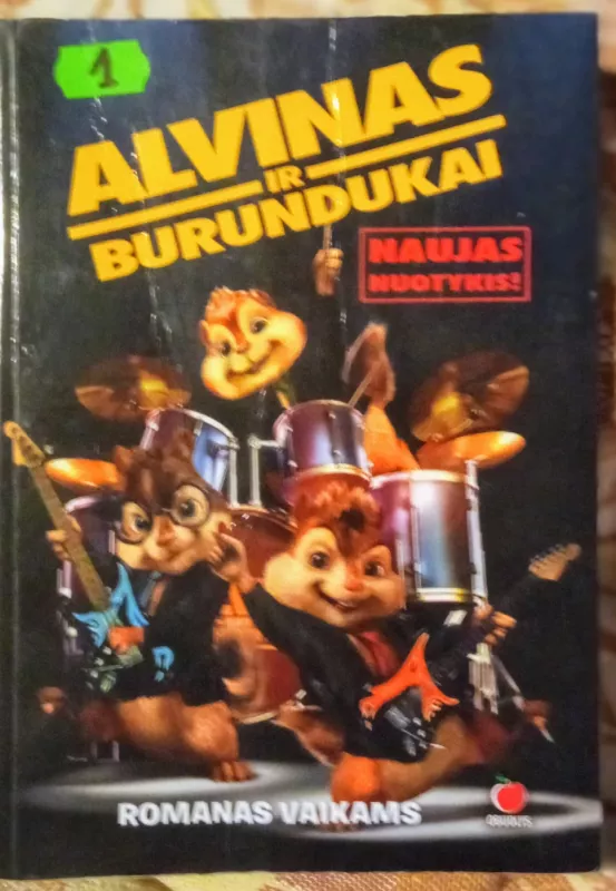 Alvinas ir burundukai - Finn Perdita, knyga 2