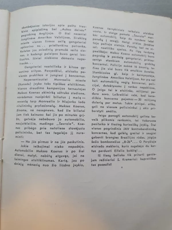 Patentas Nr. 2383319 - A. KRATULIS, knyga 6