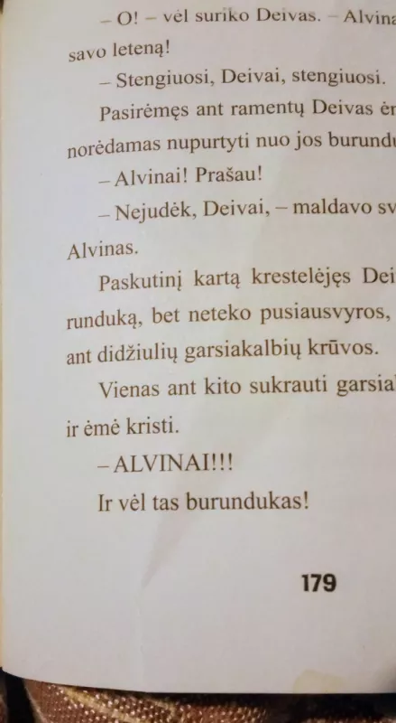 Alvinas ir burundukai - Finn Perdita, knyga 4
