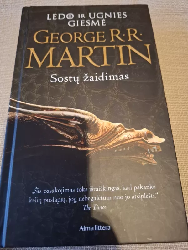 Sostų žaidimas - George R. R. Martin, knyga 2
