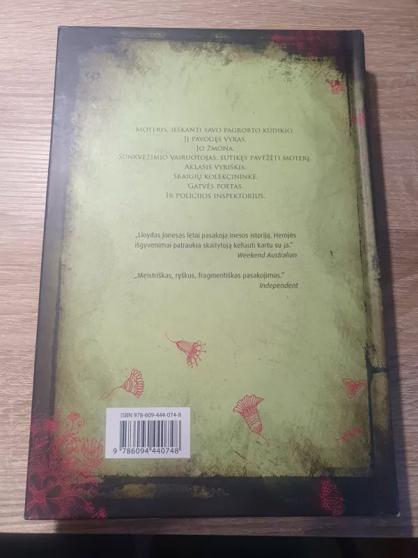 Perduokite pasaulį man - Lloyd Jones, knyga 2