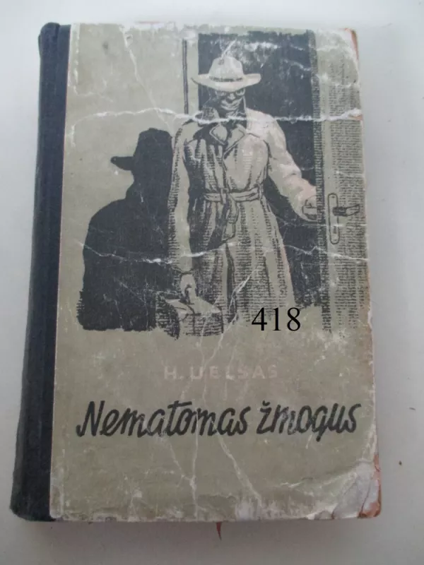 Nematomas žmogus - H. Uelsas, knyga 2