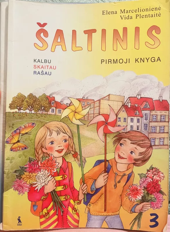 Šaltinis 3 klasei - Vida Plentaitė, Elena  Marcelionienė, knyga 4