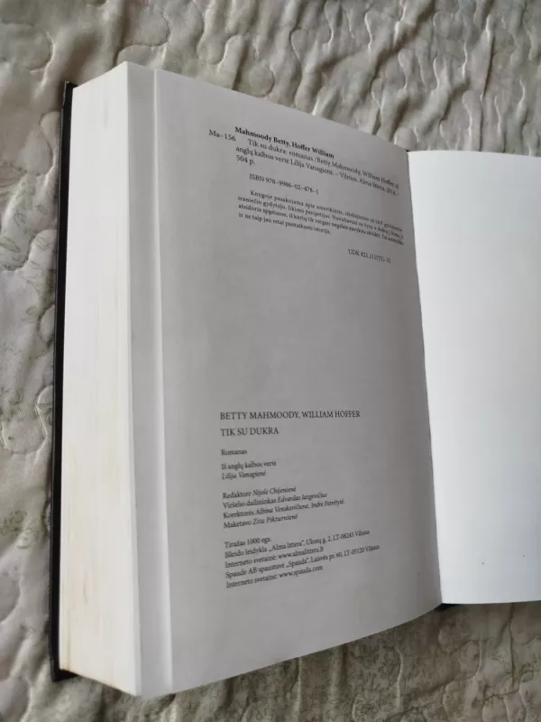 Tik su dukra - Betty Mahmoody, William  Hoffer, knyga 5