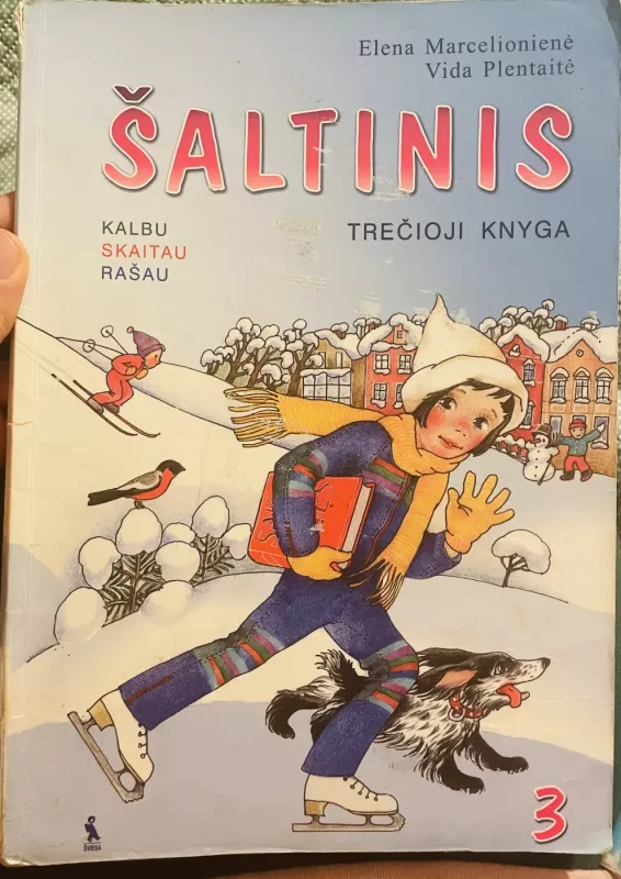 Šaltinis 3 klasei - Vida Plentaitė, Elena  Marcelionienė, knyga 3