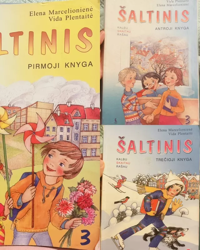 Šaltinis 3 klasei - Vida Plentaitė, Elena  Marcelionienė, knyga 2