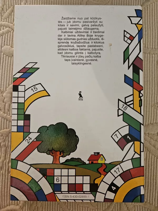 Lietuvių kalbos uždaviniai ir žaidimai - Liuda Kadžytė, knyga 3