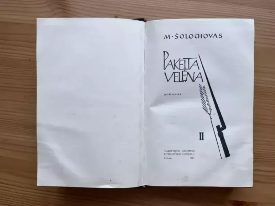 Pakelta velėna 2 t. - M.Šolochovas, knyga 3