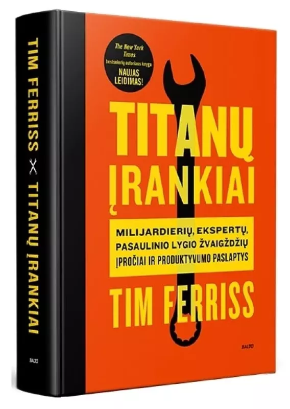 Titanų įrankiai - Tim Ferriss, knyga 2