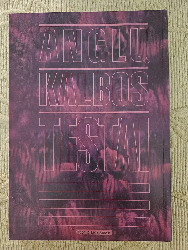 Anglų kalbos testai - Viktorija Nijolė Stočkuvienė, knyga 3