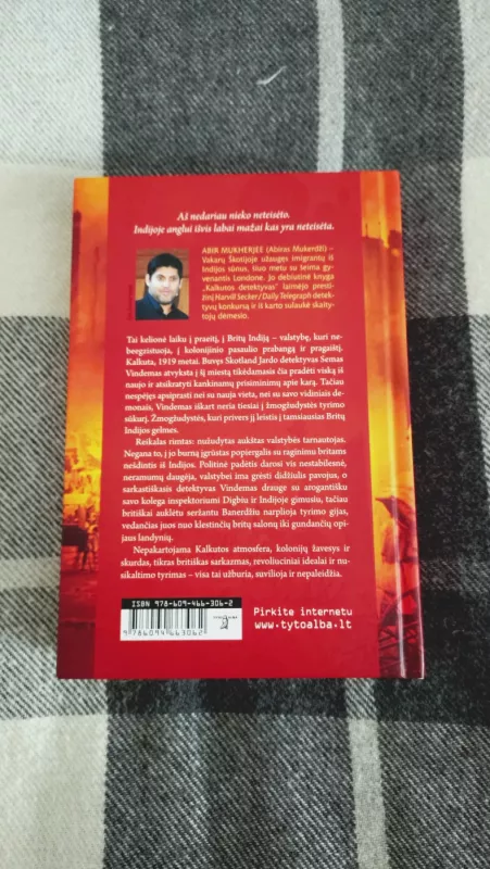 Kalkutos detektyvas - Abir Mukherjee, knyga 3