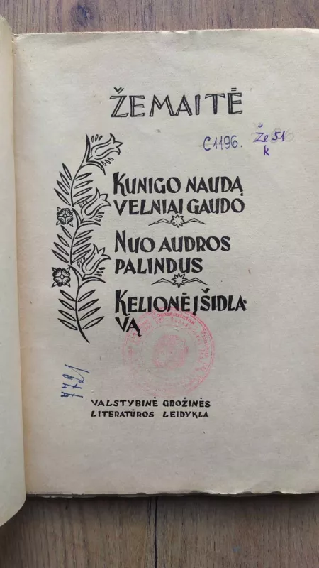 Kunigo naudą velniai gaudo. Nuo audros palindus. Kelionė į Šidlavą - Autorių Kolektyvas, knyga 3