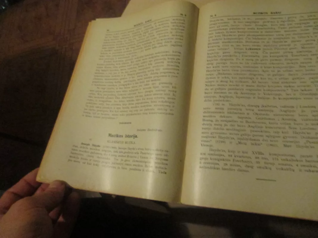 Muzikos barai, 1932 m., Nr. 6 - Autoriu koletyvas, knyga 5