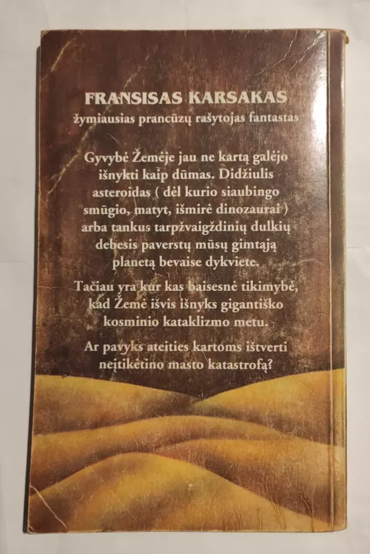 Likimo kalnai - Francis Carsac, knyga 3