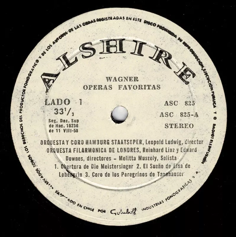 Wagner. Favorite arias, choruses & marches from Opera - Wagner. Favorite arias, choruses & marches from Opera, Richard Wagner, plokštelė 4