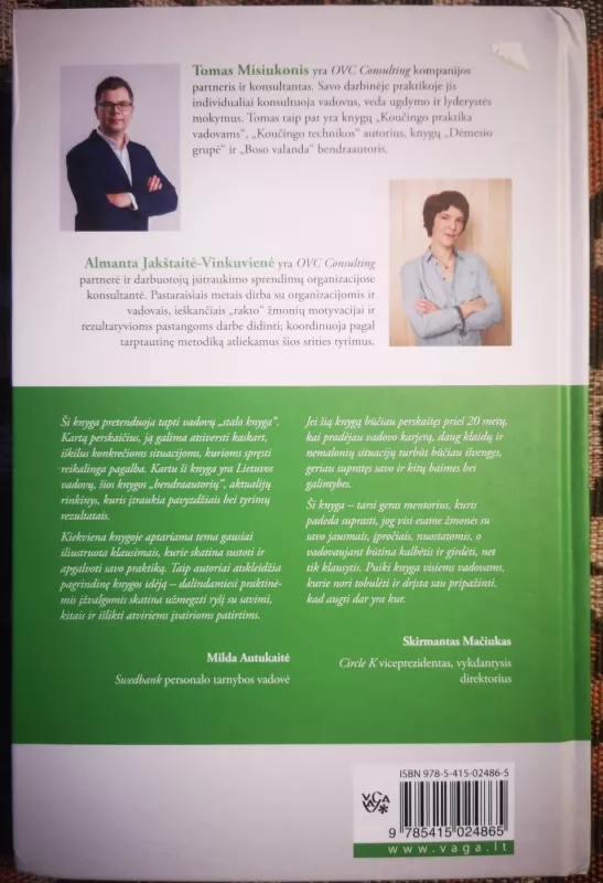 Vadovas per 24 h - Tomas Misiukonis, Almanta J.Vinkuvienė, knyga 4