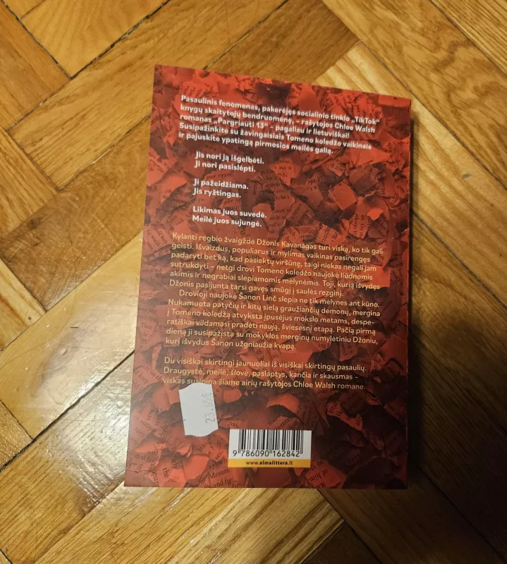 Pargriauti 13. Tomeno vaikinai - Chloe Walsh, knyga 3