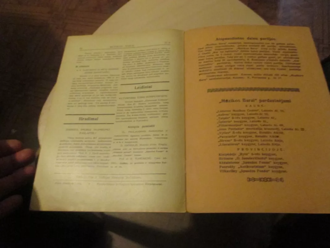 Muzikos barai, 1932 m., Nr. 6 - Autoriu koletyvas, knyga 4