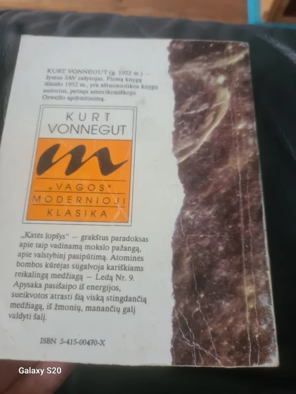 Katės lopšys - Kurt Vonnegut, knyga 3