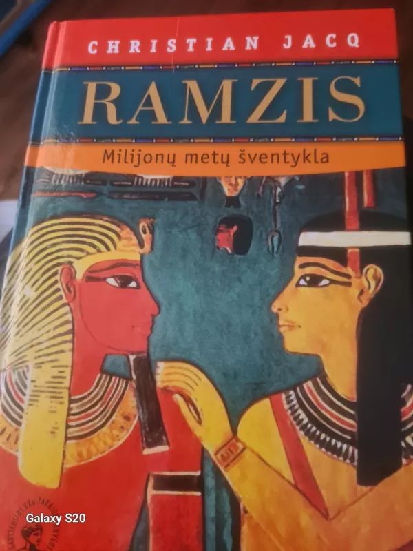 Ramzis Milijonų metų šventykla - Christian Jacq, knyga 2