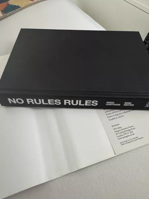 No rules rules - Reed Hastings, knyga 4
