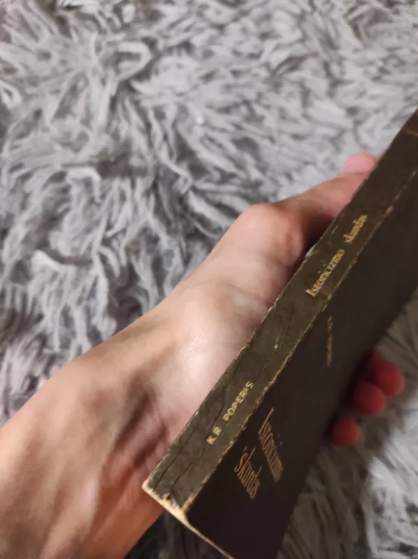 Istorcizmo skurdas - K. R. Poperis, knyga 4