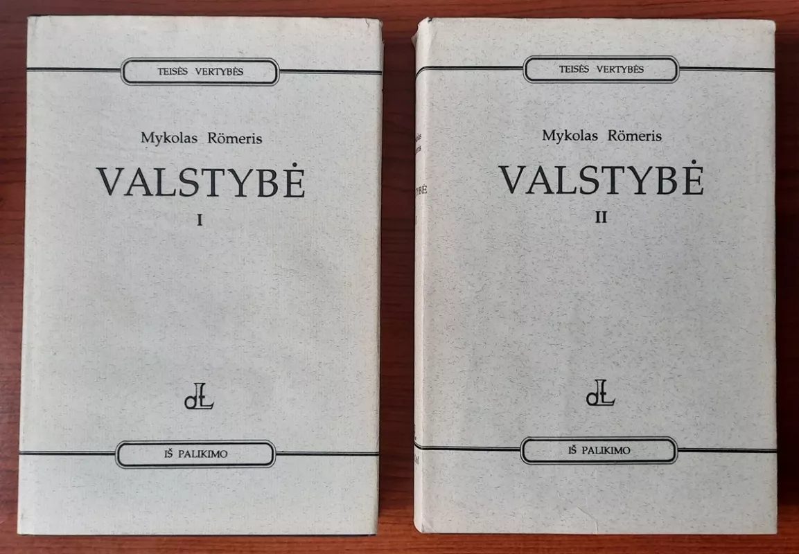 Valstybė I, II - Mykolas Romeris, knyga 2