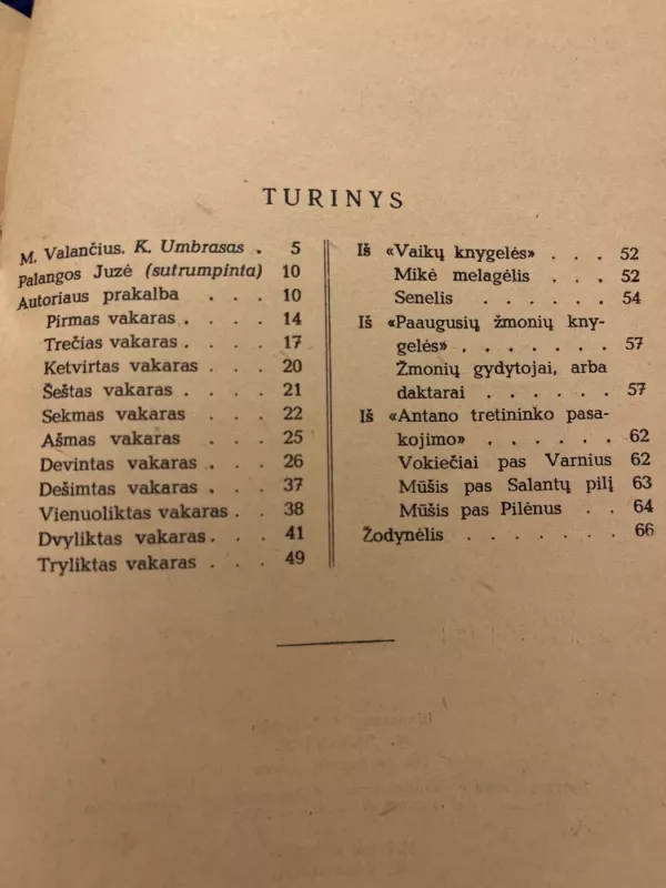 M.Valančius -  Mokinio biblioteka, knyga 6