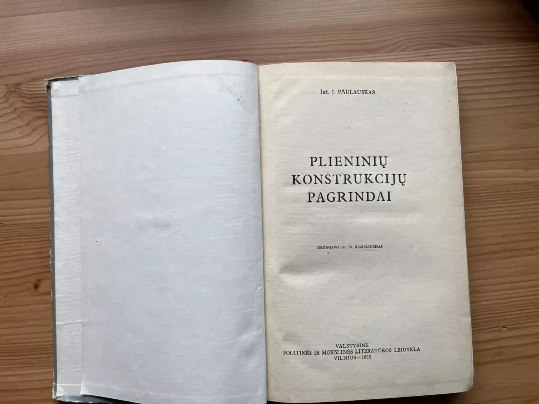 Plieninių konstrukcijų pagrindai - J. Paulauskas, knyga 3