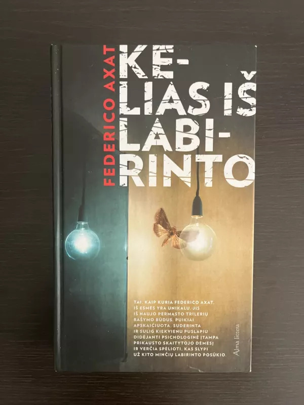 Kelias iš labirinto - Federico Axat, knyga 2