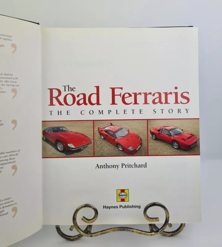 The Road Ferraris - Anthony Pritchard, knyga 4
