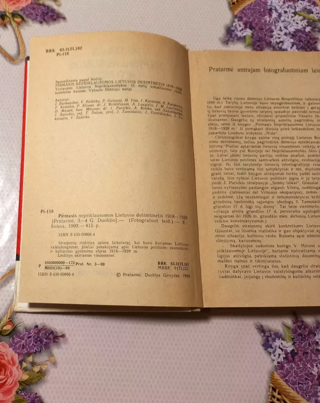 Pirmasis nepriklausomos Lietuvos dešimtmetis - Autorių Kolektyvas, knyga 4