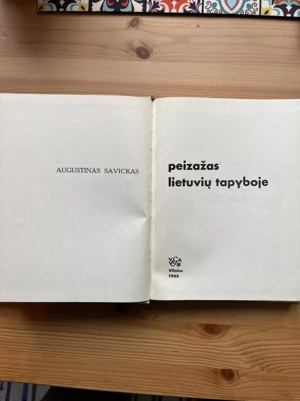 Peizažas lietuvių tapyboje - Augustinas Savickas, knyga 3