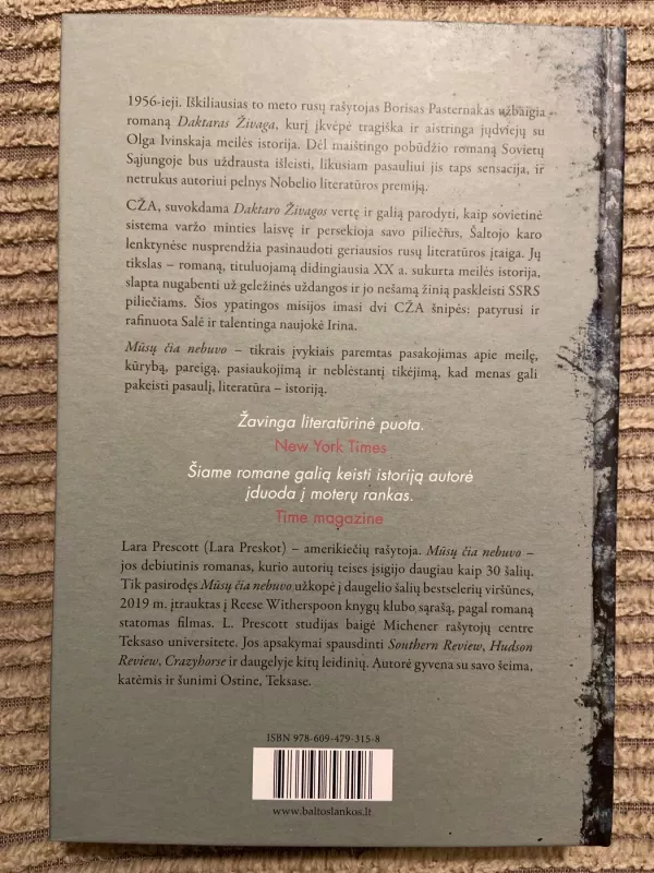 Mūsų čia nebuvo - Lara Prescott, knyga 3