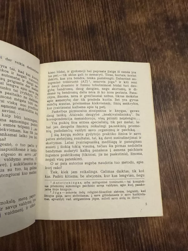 Menas būti savimi - V. Levis, knyga 4