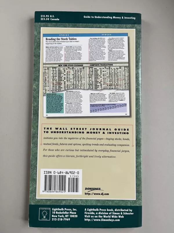 The Wall Street Journal Guide to Understanding Money and Investing - Kenneth M. Morris ,  Virginia B. Morris, knyga 3