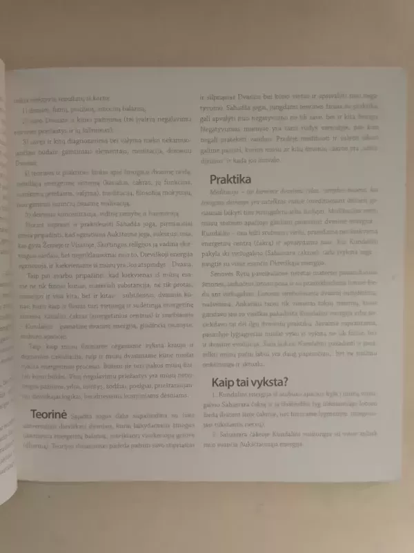 Sahadža joga pradžiamokslis - Autorių Kolektyvas, knyga 3