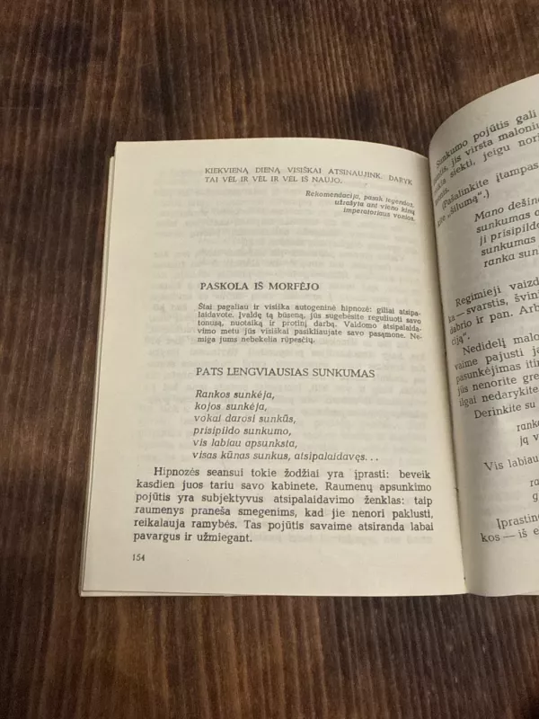 Menas būti savimi - V. Levis, knyga 6