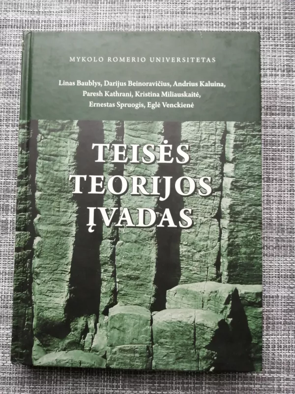 Teisės teorijos įvadas - Autorių Kolektyvas, knyga 2