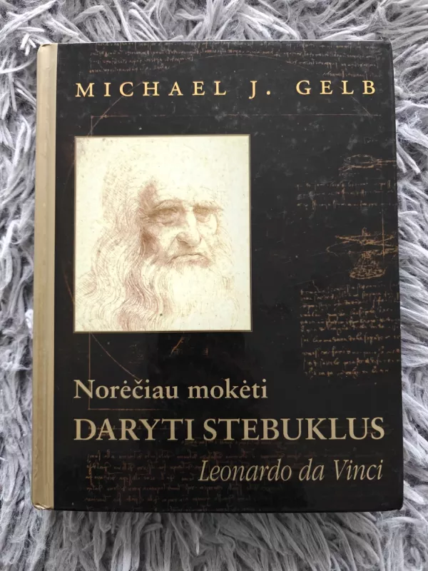Norėčiau mokėti daryti stebuklus: Leonardo da Vinci - Michael J. Gelb, knyga 2