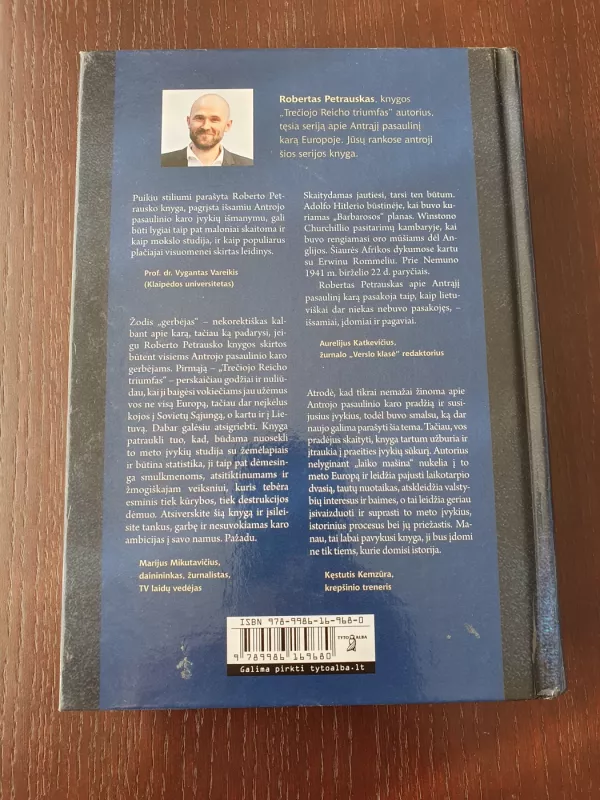 Lemtingi sprendimai. Antrasis pasaulinis karas Europoje - Robertas Petrauskas, knyga 3