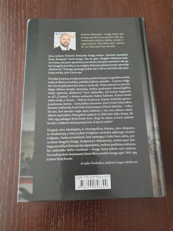 Barbarosa. Antrasis pasaulinis karas Europoje. Trečia knyga - Robertas Petrauskas, knyga 5