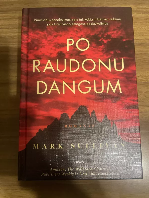 Po raudonu dangum - Mark Sullivan, knyga 2