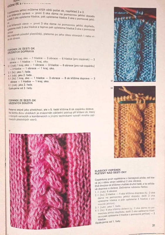 Dana - nėrimo vašeliu, mezgimo pagrindai, čekų k. - Autorių Kolektyvas, knyga 6