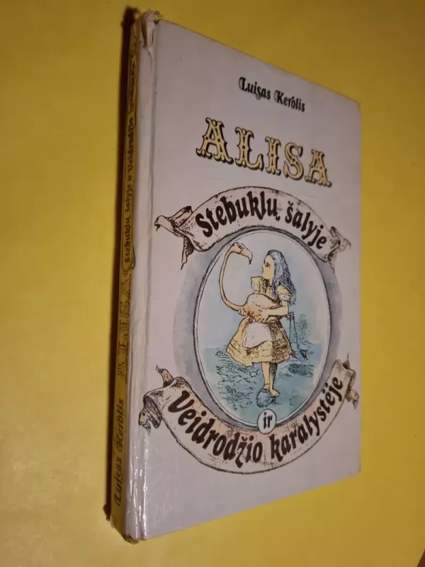 Alisa Stebuklų šalyje ir Veidrodžio karalystėje - Luisas Kerolis, knyga 2