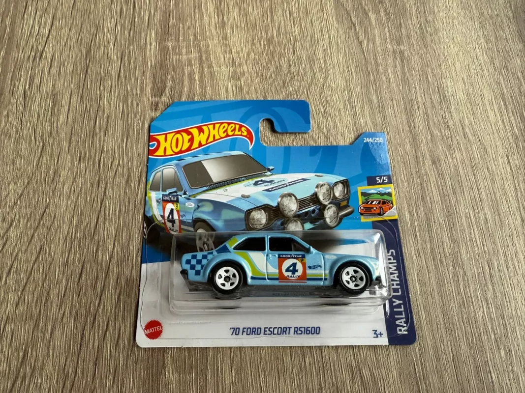 70 Ford Escort RS1600 Hot Wheels - , namai ir interjeras 2