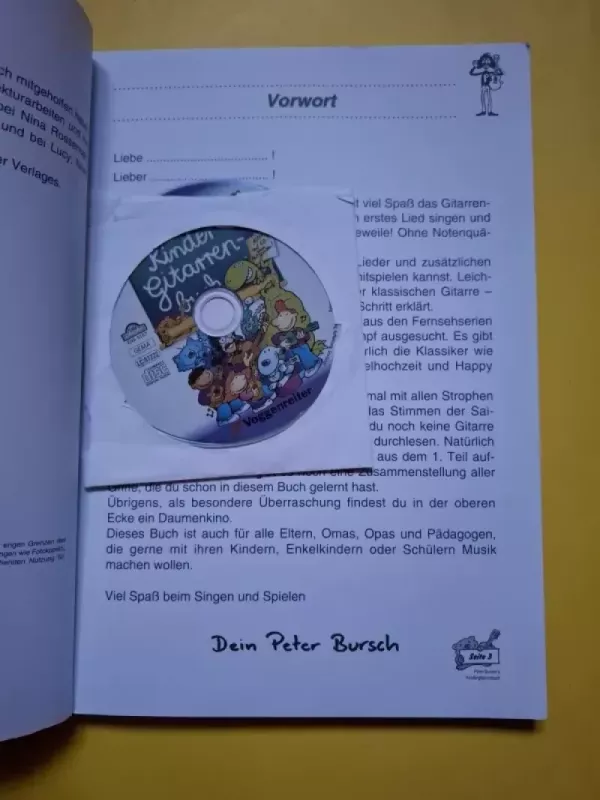 KinderGitarrenbuch - Peter Buch, knyga 4