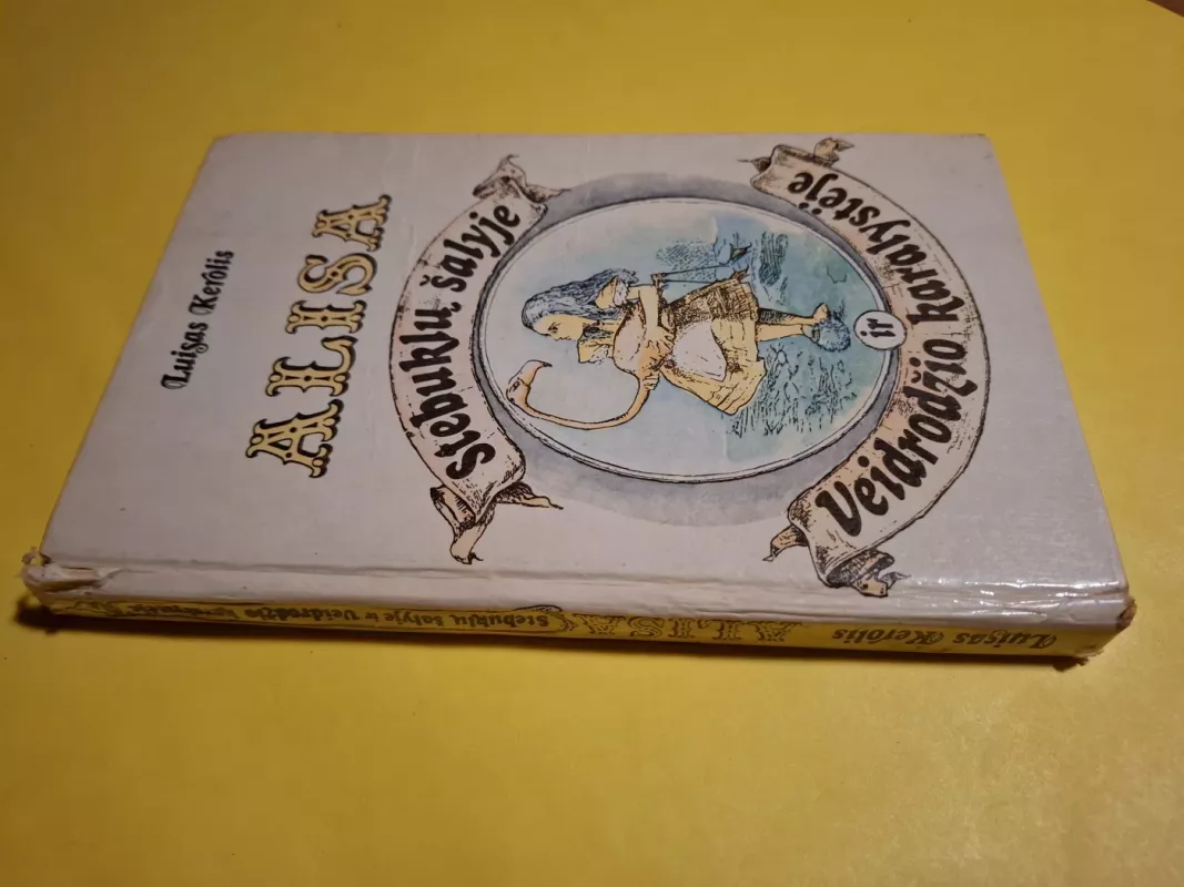 Alisa Stebuklų šalyje ir Veidrodžio karalystėje - Luisas Kerolis, knyga 3