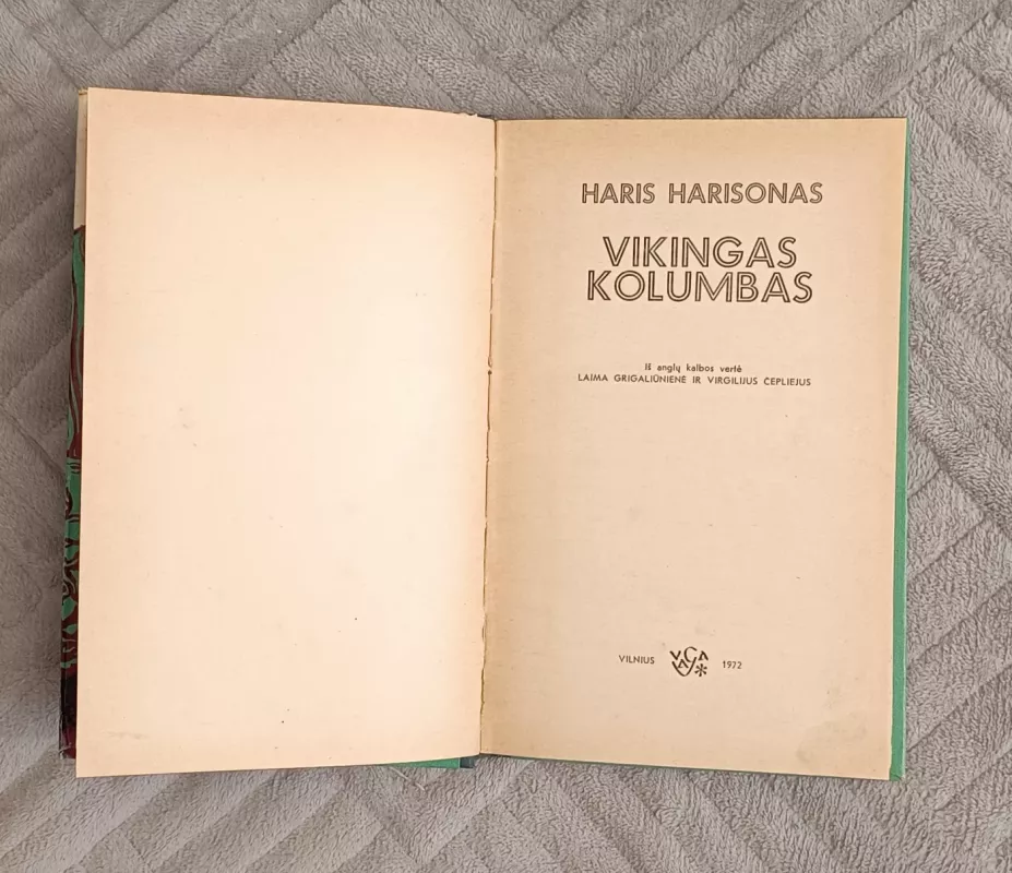 Vikingas Kolumbas - Haris Harisonas, knyga 3